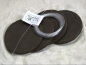 4x Pflanzplatten schwarz ca. 6cm mit Befestigung